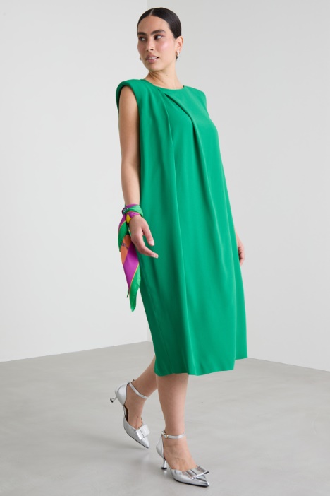Straight envers satin dress Intrend