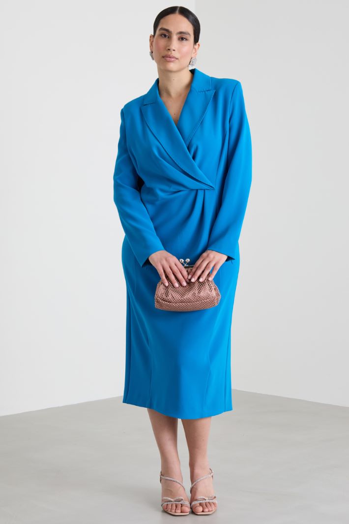 Cady dress with lapels Intrend