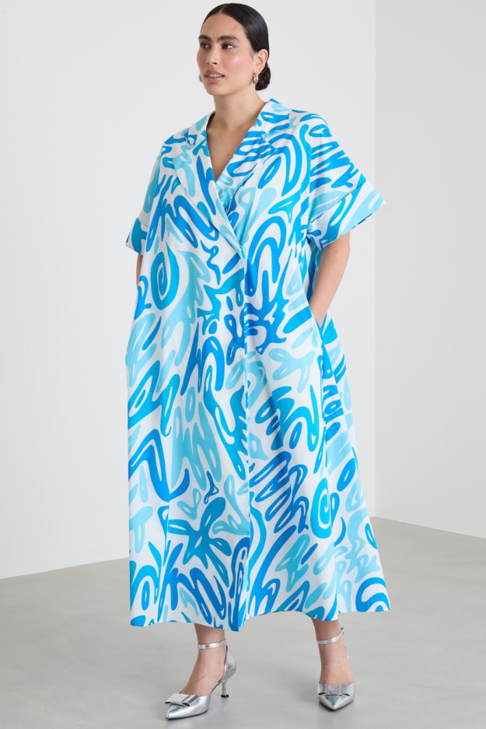 Poplin shirt dress Intrend - 3