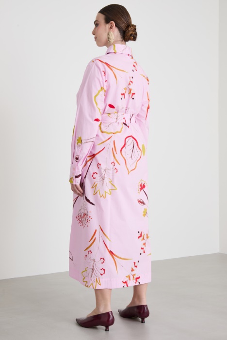 Abito chemisier in popeline