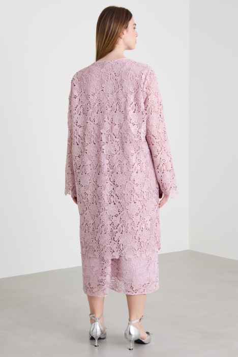 Abito in pizzo lamè