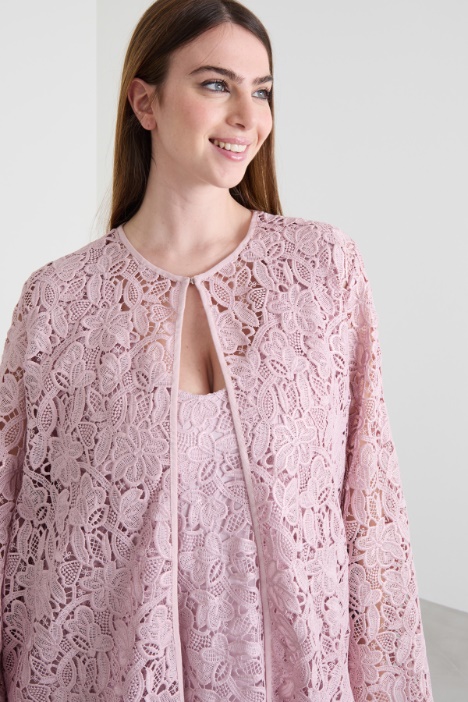 Abito in pizzo lamè