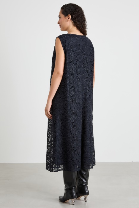 Abito in pizzo lamè