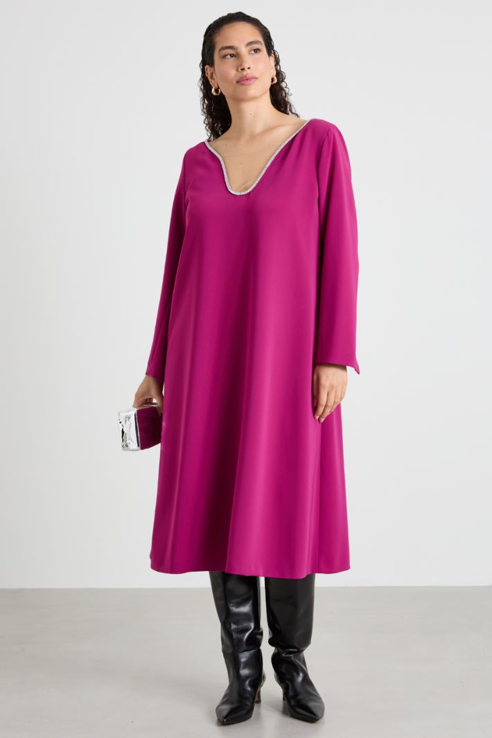 Cady dress with stones Intrend