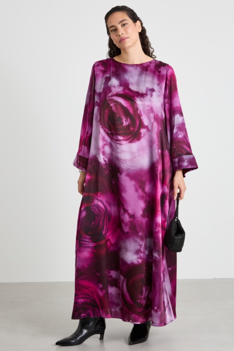 Silk satin oversized dress Intrend