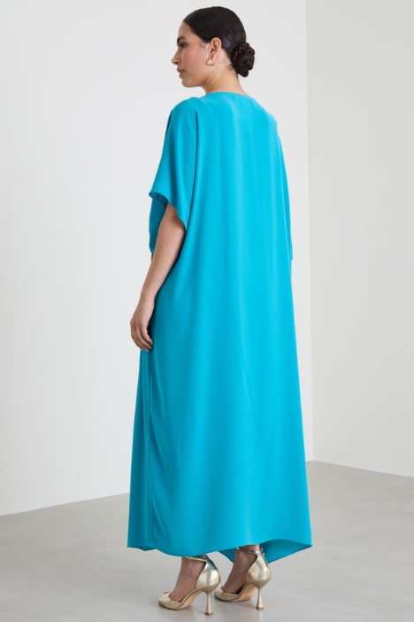 Abito kaftano in cady