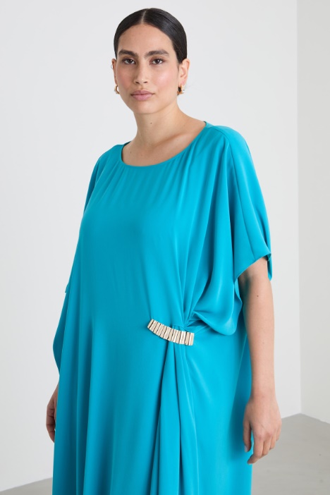 Abito kaftano in cady