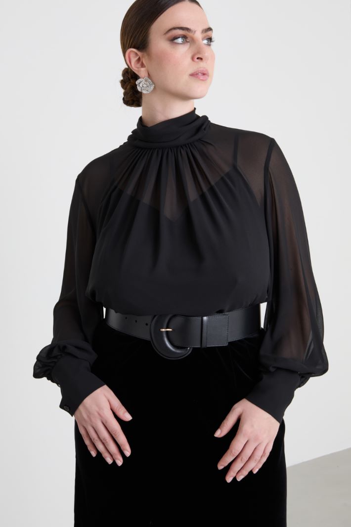 Georgette tunic Intrend
