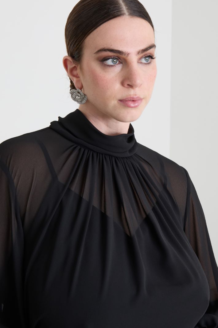 Georgette tunic Intrend - 4
