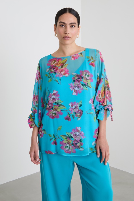 Silk georgette tunic Intrend