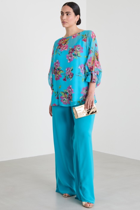 Silk georgette tunic Intrend