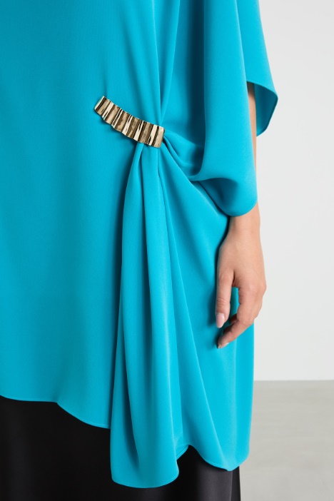 Tunica in cady con drappeggio