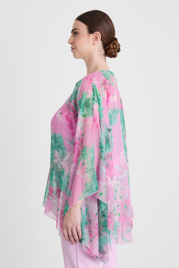 Silk georgette tunic Intrend - 2