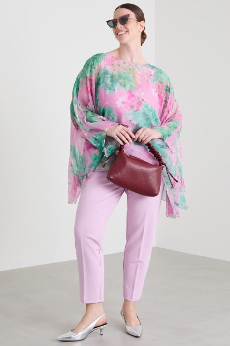 Silk georgette tunic Intrend