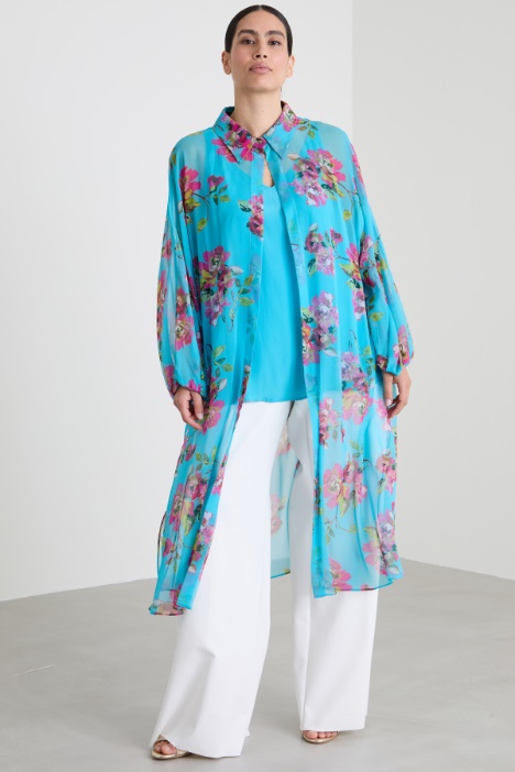 Long georgette tunic Intrend