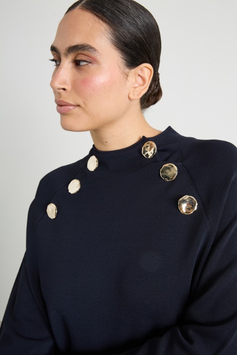 Abito in maglia di viscosa