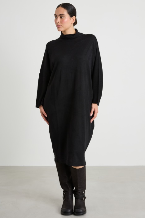 Abito a trapezio in maglia