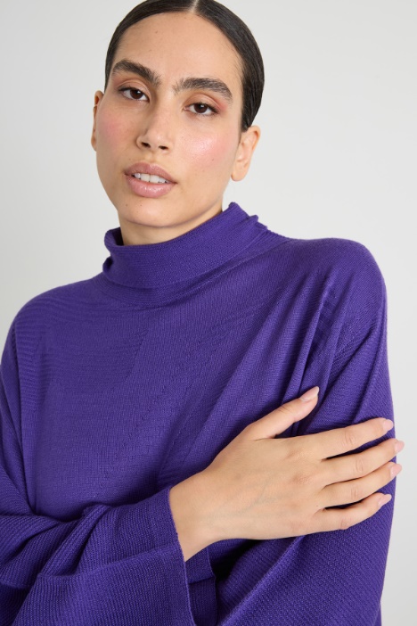 Abito a trapezio in maglia