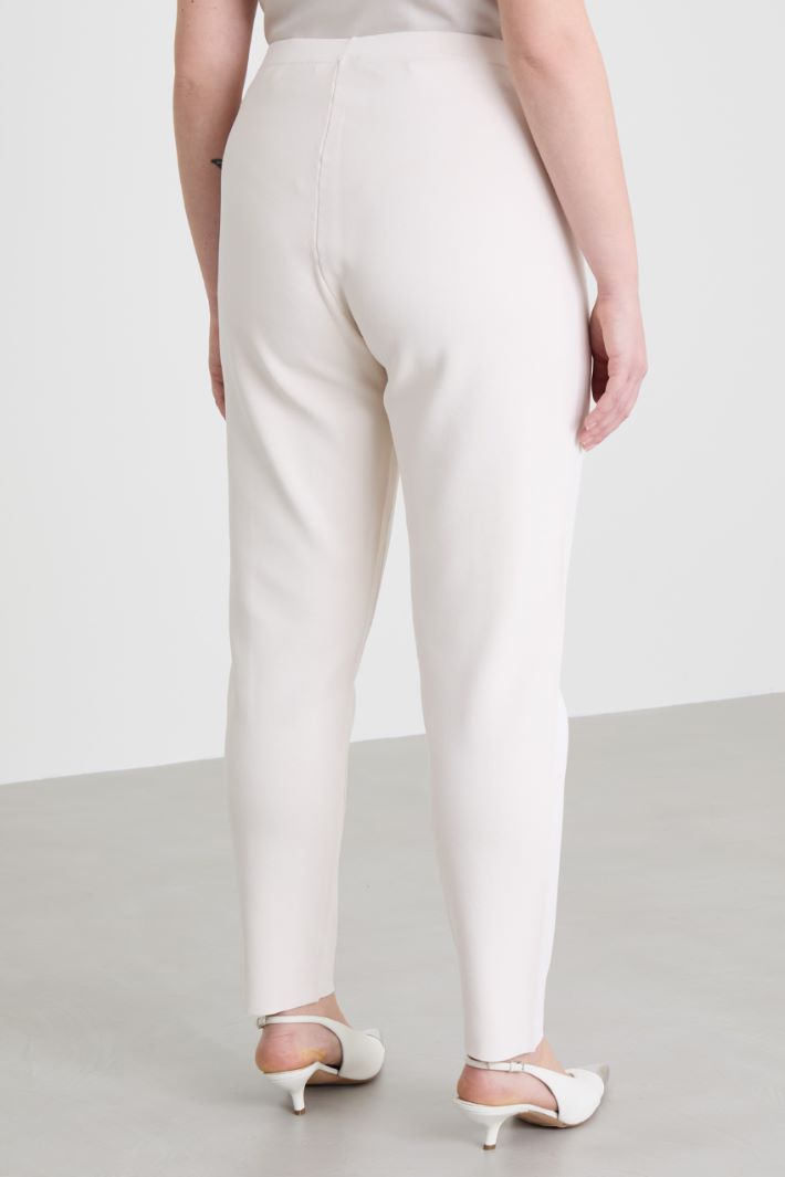 Stretch viscose trousers Intrend - 3