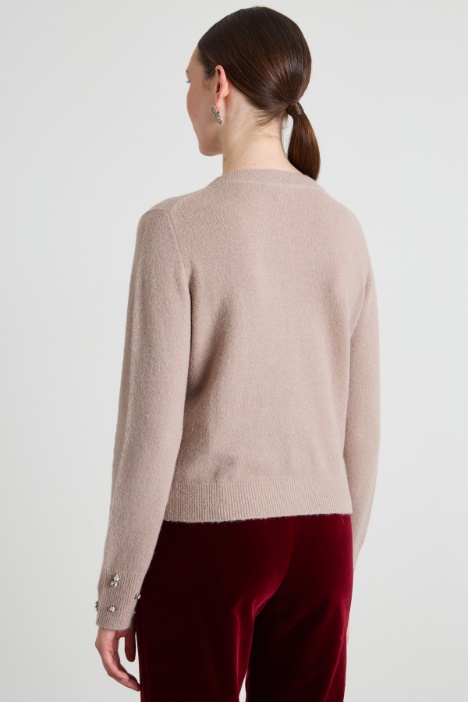 Cárdigan con piedras