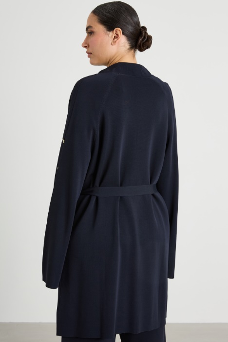 Cardigan in viscosa