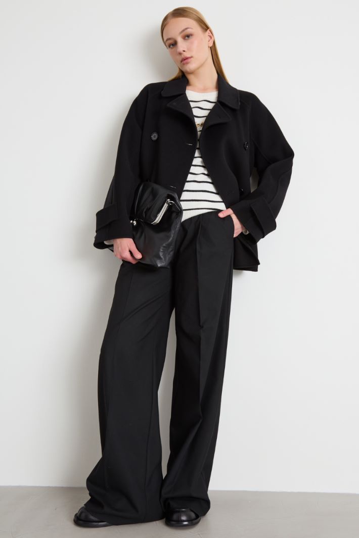 Sweater with lamé embroidery Intrend
