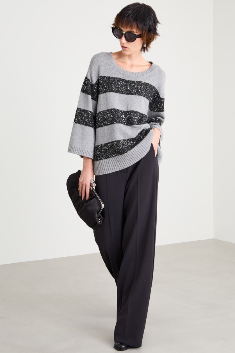 Sequinned sweater Intrend