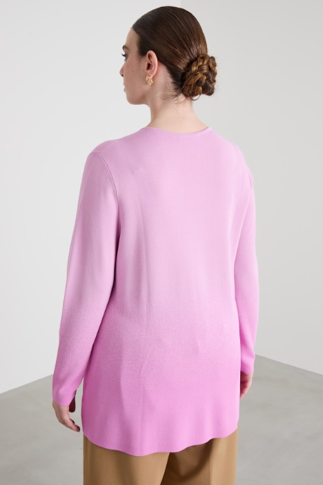 Jersey de viscosa jacquard