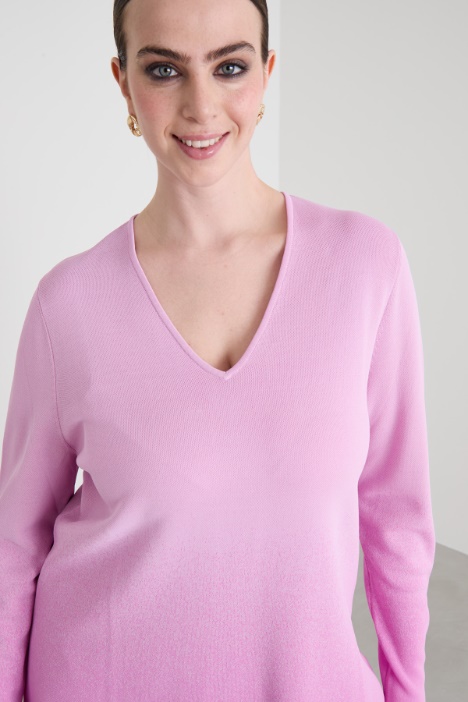 Jersey de viscosa jacquard