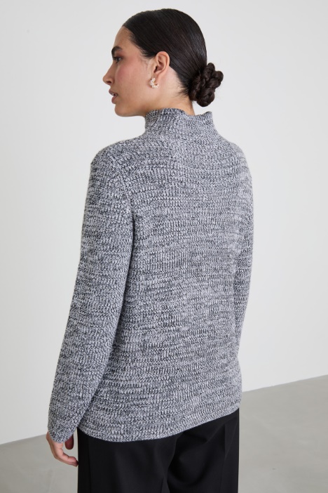 Maglia in lana con strass