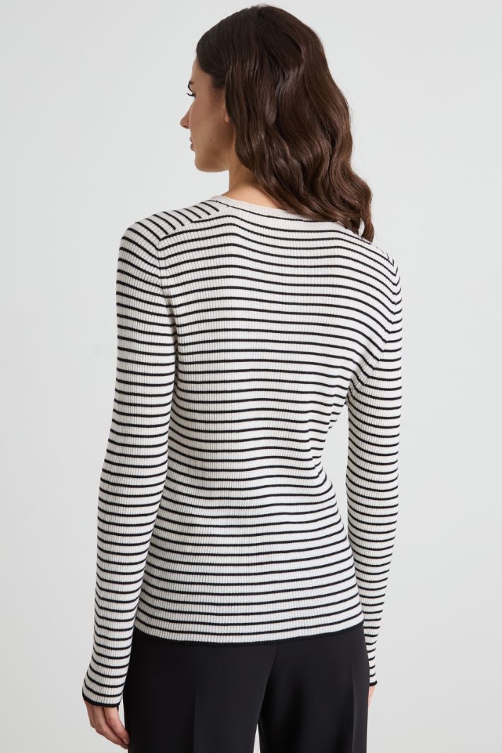 Slim wool sweater Intrend - 2
