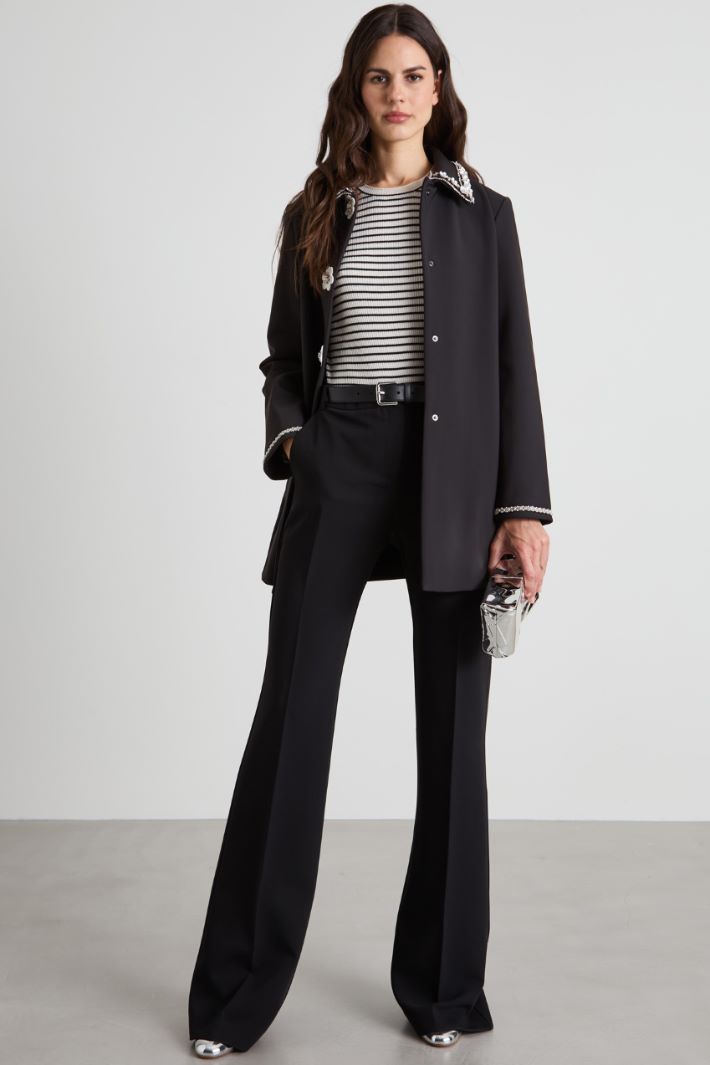 Slim wool sweater Intrend - 3
