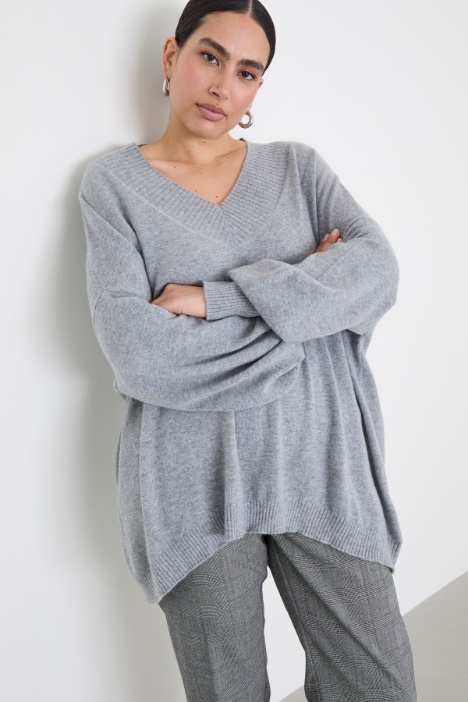 Flared cashmere sweater Intrend