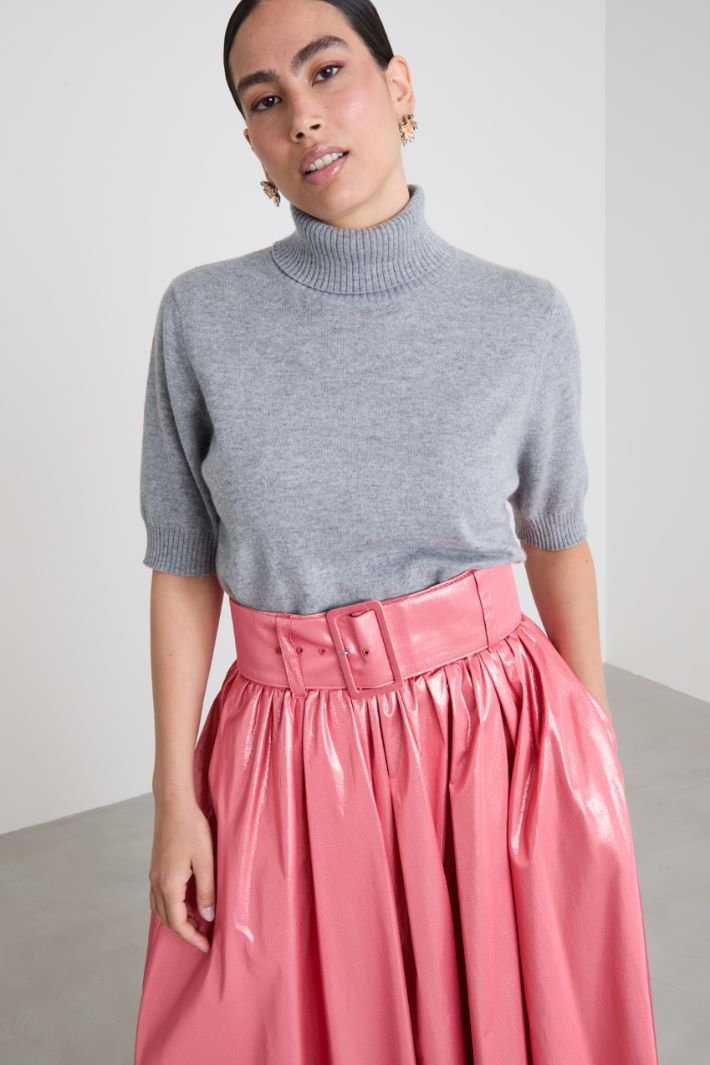 Slim-fit cashmere polo neck sweater Intrend