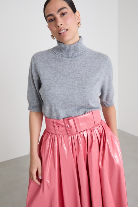 Slim-fit cashmere polo neck sweater Intrend