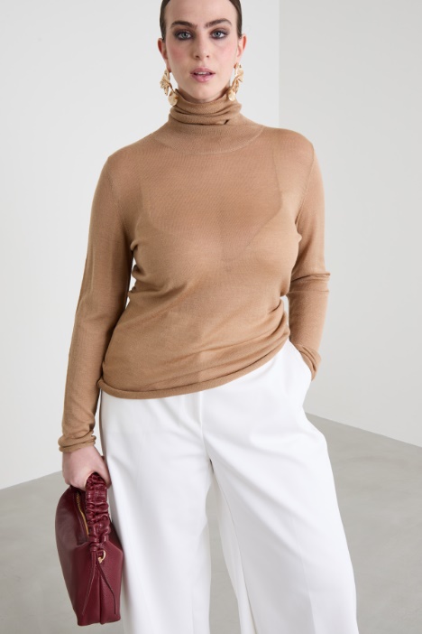Wool and silk turtleneck Intrend