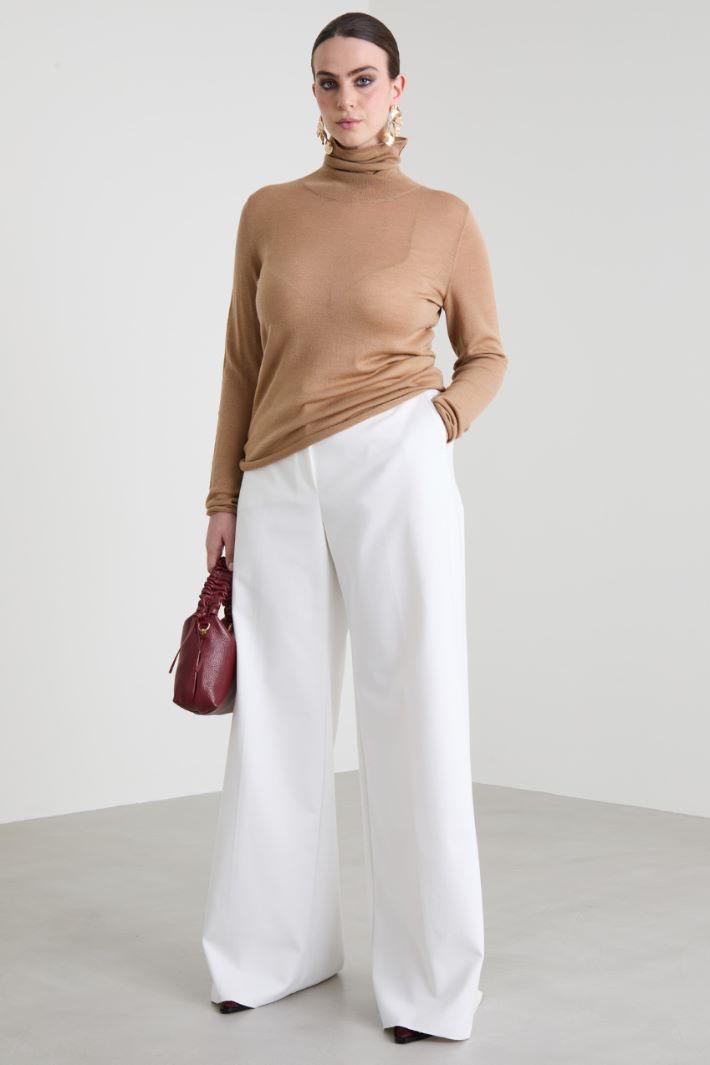 Wool and silk turtleneck Intrend - 3