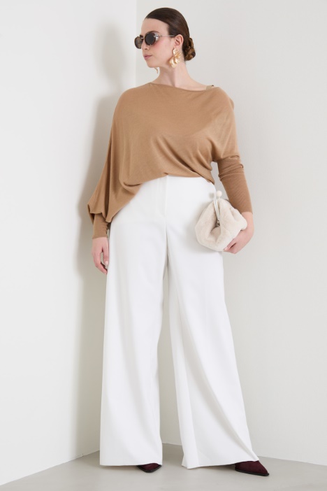 Asymmetrical wool sweater Intrend