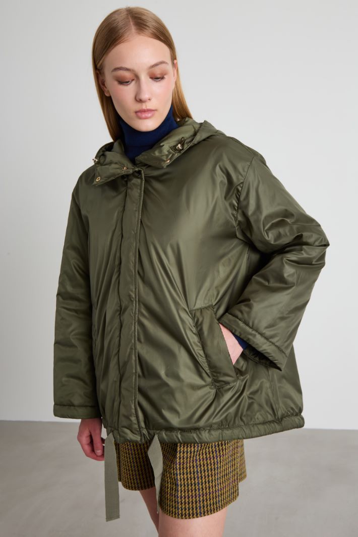 Flared water-repellent padded jacket Intrend - 2