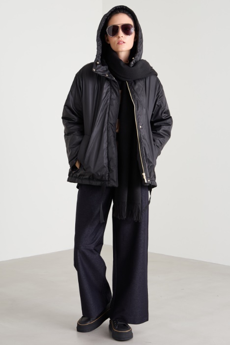 Flared water-repellent padded jacket Intrend