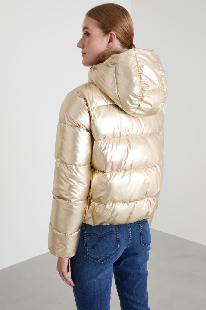 Laminated padded jacket Intrend - 5