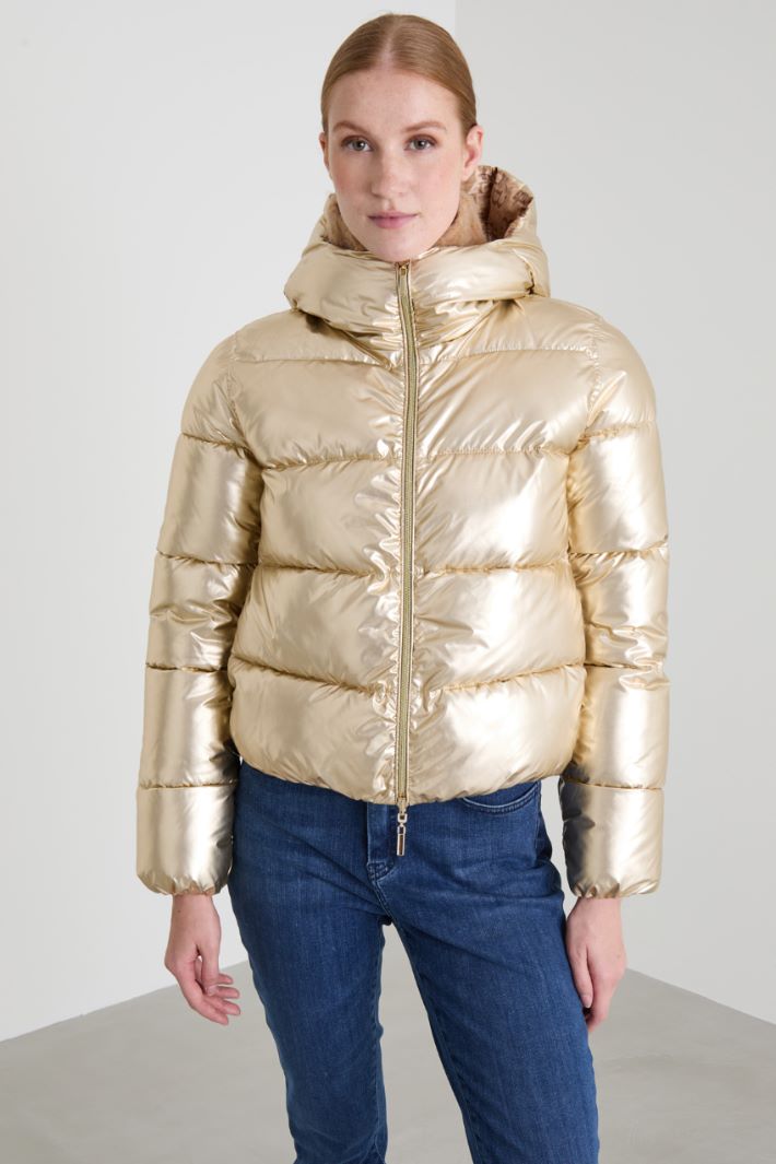 Laminated padded jacket Intrend - 2