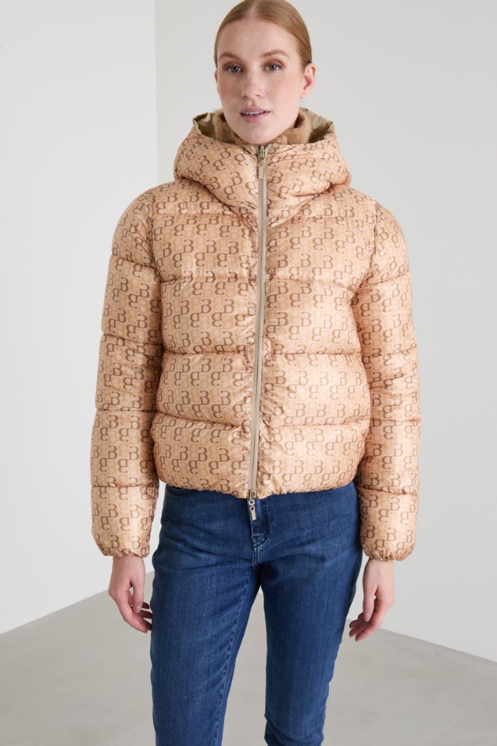 Laminated padded jacket Intrend - 4