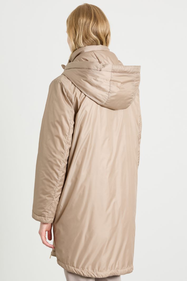 Padded jacket in technical satin Intrend - 3