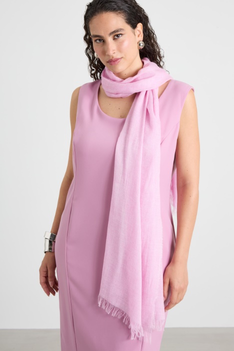 Viscose and cashmere stole Intrend