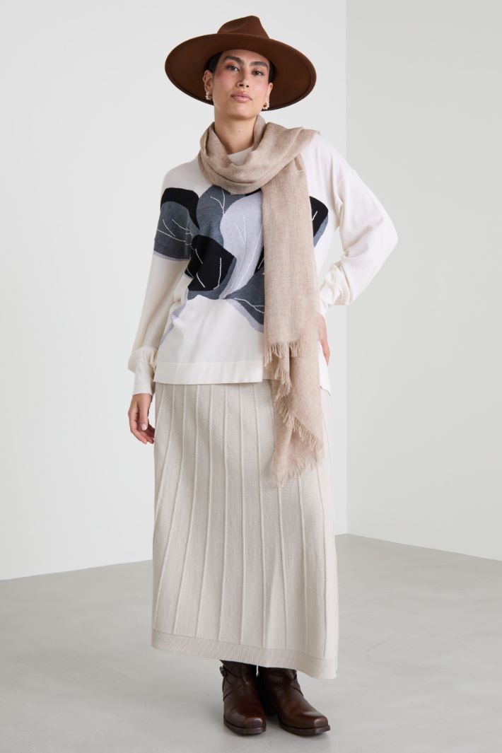 Stola in viscosa e cashmere Intrend - 2