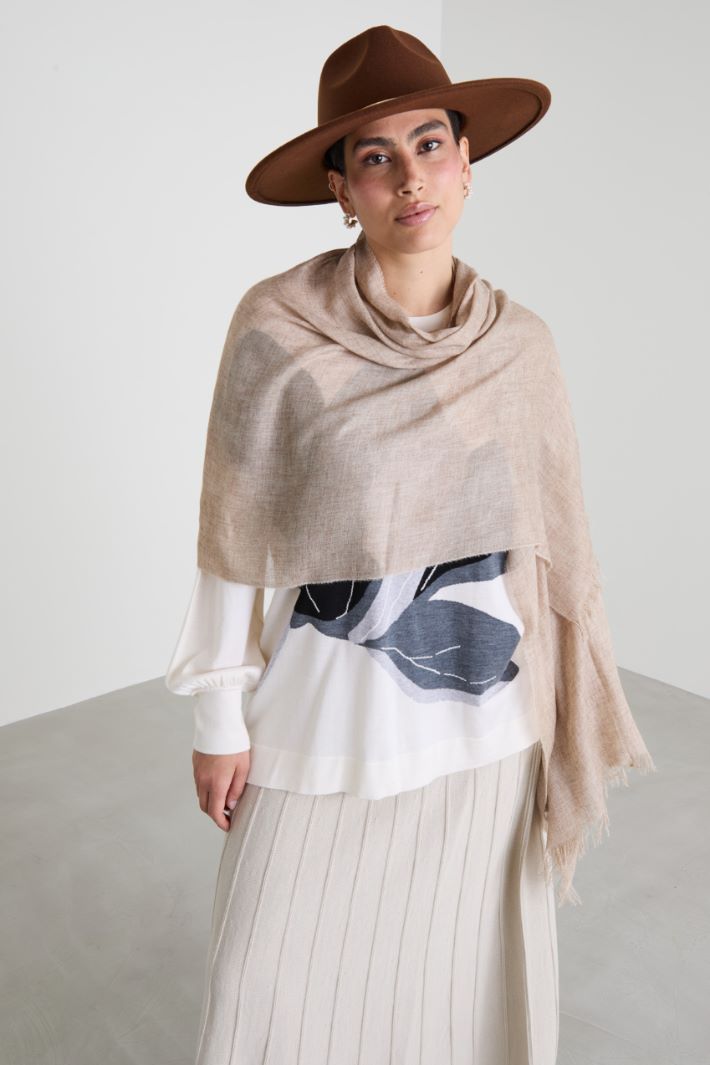 Stola in viscosa e cashmere Intrend