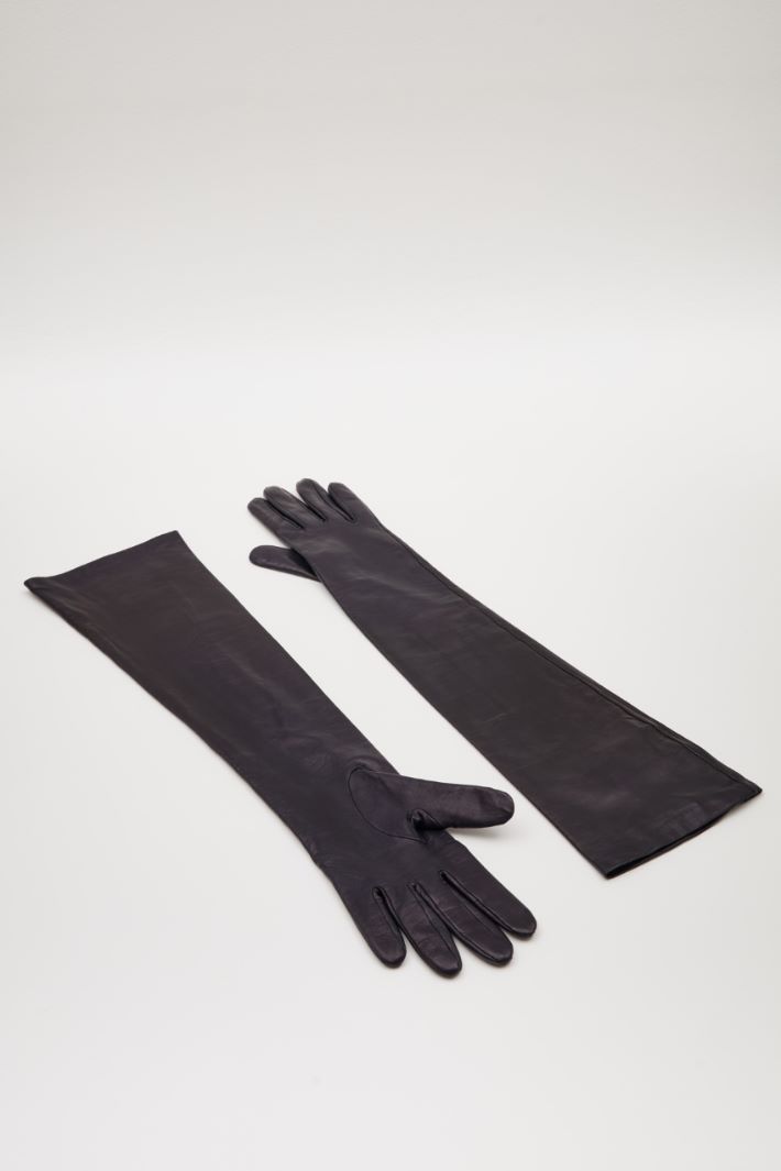 Long Nappa leather gloves Intrend