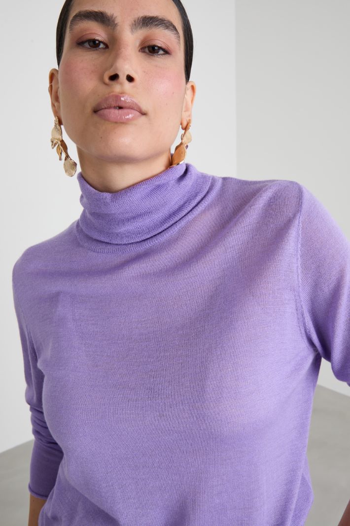 Wool and cashmere cardigan Intrend - 4