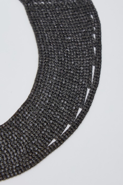 Rhinestone pavé neckline Intrend - 2